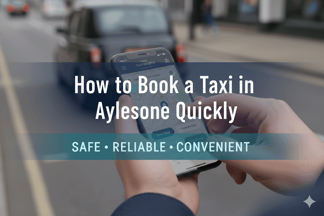 How to Book a Taxi in Leicester - Aylestone Kings Leicester taxi service blog post background image