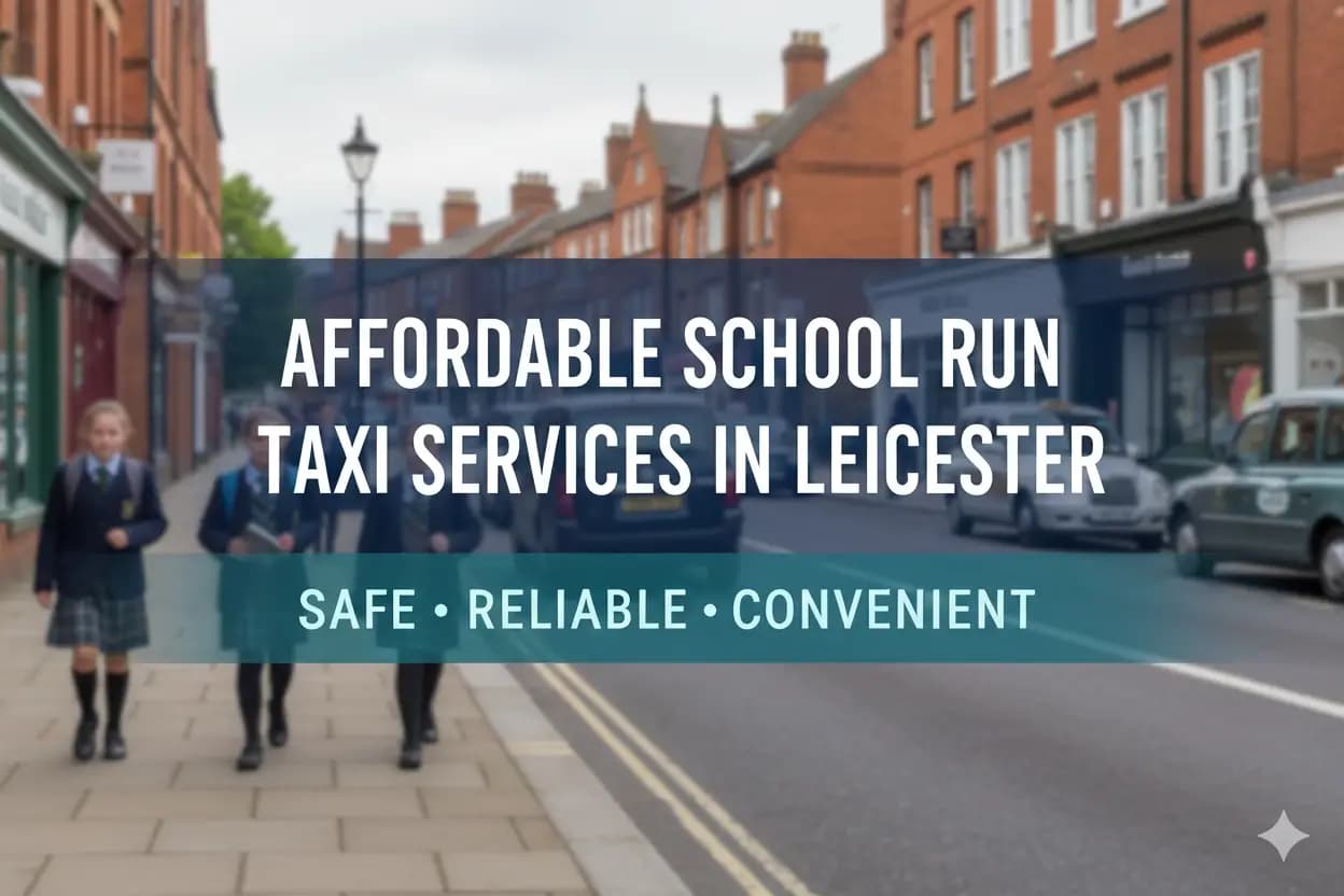 Affordable School Run Taxi Services in Leicester - Aylestone Kings Leicester taxi service blog post background image
